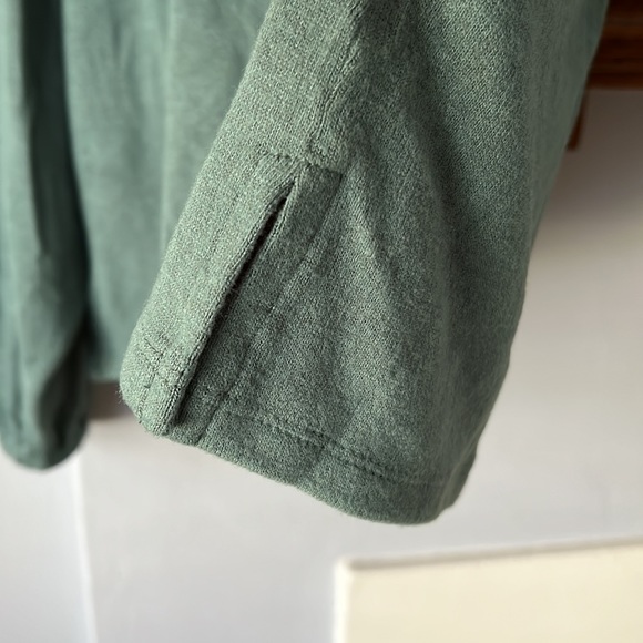 Madewell Dreamiest Knit Long-Sleeve Tee | Simply Sage | Size: S - Picture 11 of 14